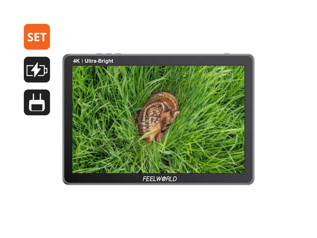 Monitor-Set Feelworld 10" Zoll 2200cdm² für DJI RC Pro (Enterprise)