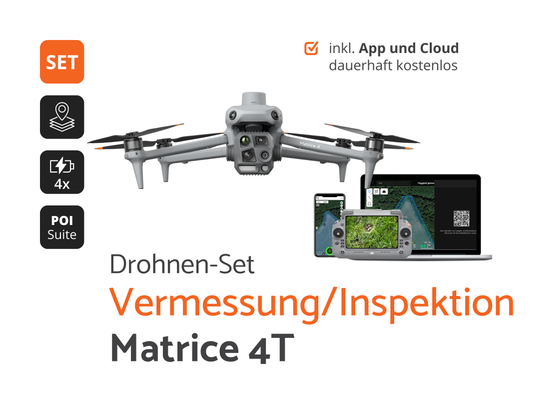 Vermessungs-/Inspektions-Set DJI Matrice 4T