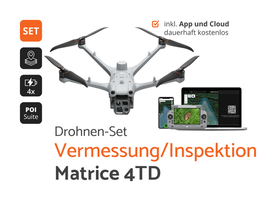 Vermessungs-/Inspektions-Set DJI Matrice 4TD