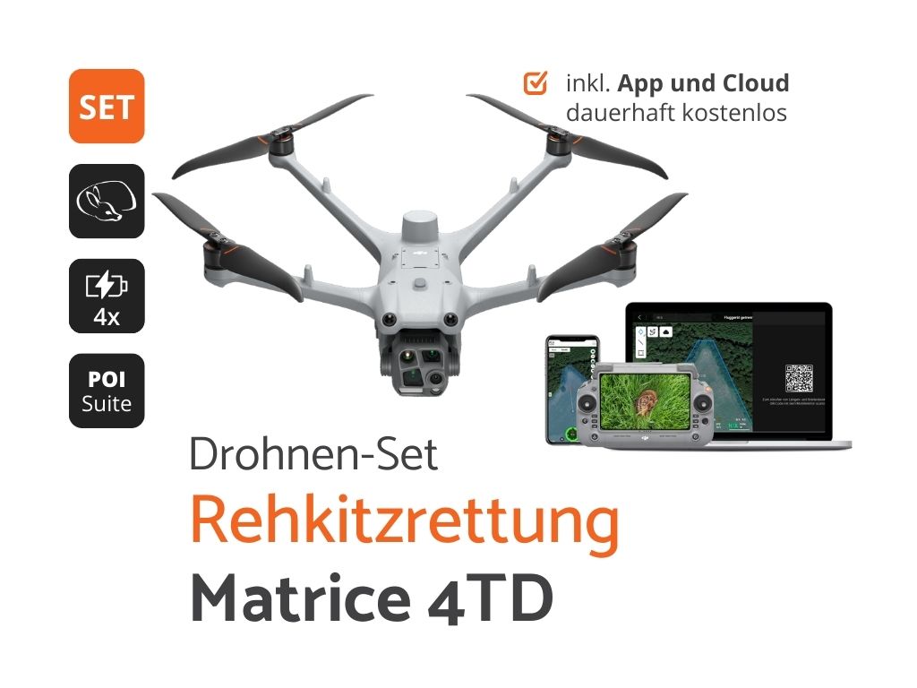 Wildtierrettungs-Set DJI Matrice 4TD