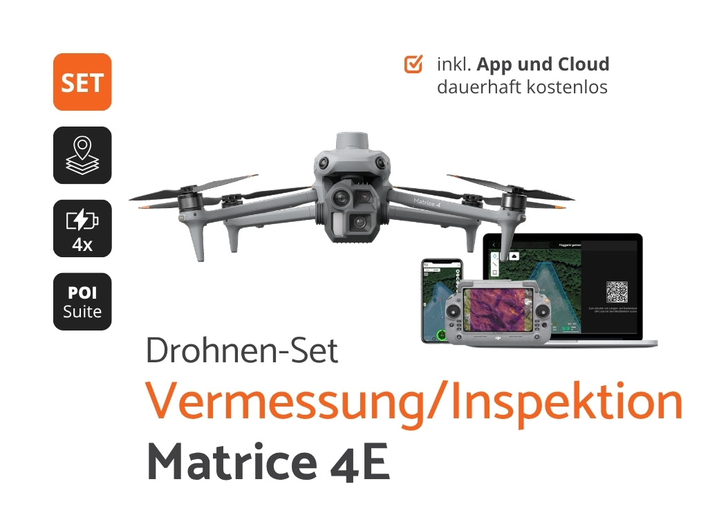 Vermessungs-/Inspektions-Set DJI Matrice 4E