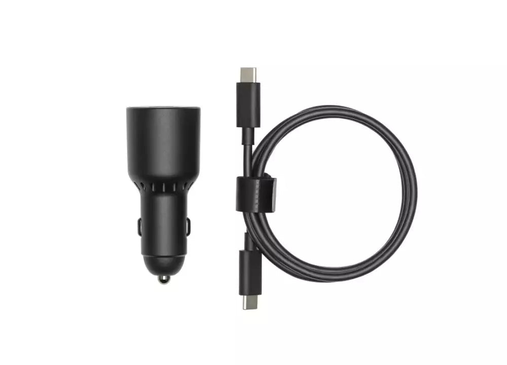 DJI 65W Auto / KFZ Ladegerät (USB-C und USB-A Ausgang)
