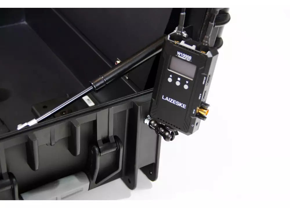 Feelworld 21,5" Monitorkoffer 1000cdm² inkl. Akku und Stativ